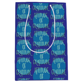 Attitude of Gratitude Recovery Slogan Medium Cadeauzakje