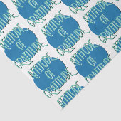 Attitude of Gratitude Recovery Slogan Tissuepapier (Detail)