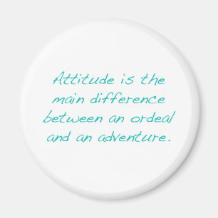 Attitude — ordeal of avontuur (groen) magneet
