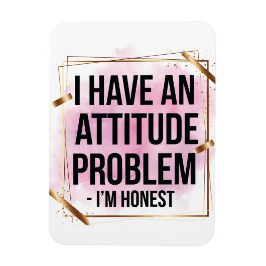 Attitude Probleem Magneet (Verticaal)