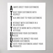Attitude Quottes Poster (Voorkant)