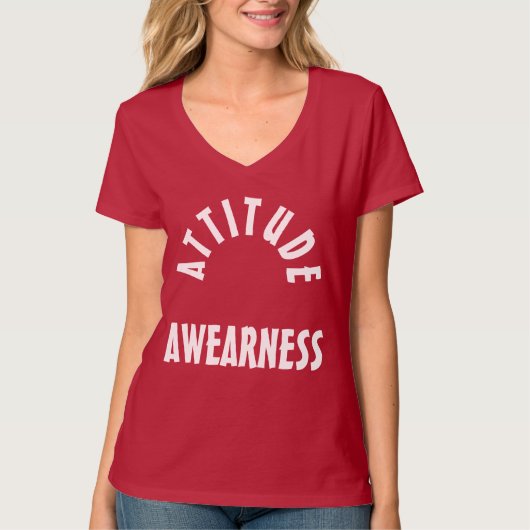 Attitude T-shirt (Voorkant)