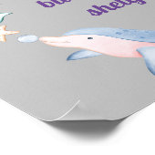 Attitude Zee creature gezegde poster (Hoek)