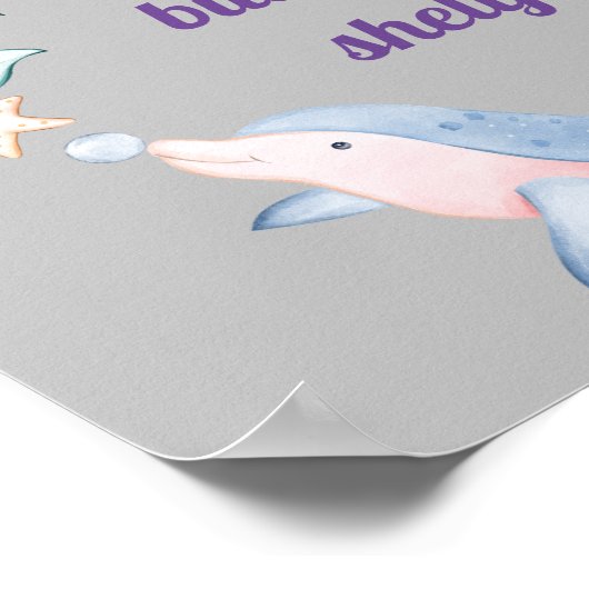 Attitude Zee creature gezegde poster (Hoek)