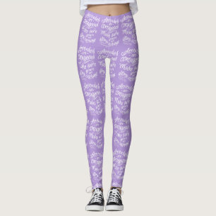 ATTITUDES de leggings van de douanekleur