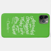 ATTITUDES douanenaam & de gevallen van de kleurent Case-Mate iPhone Case (Achterkant (horizontaal))