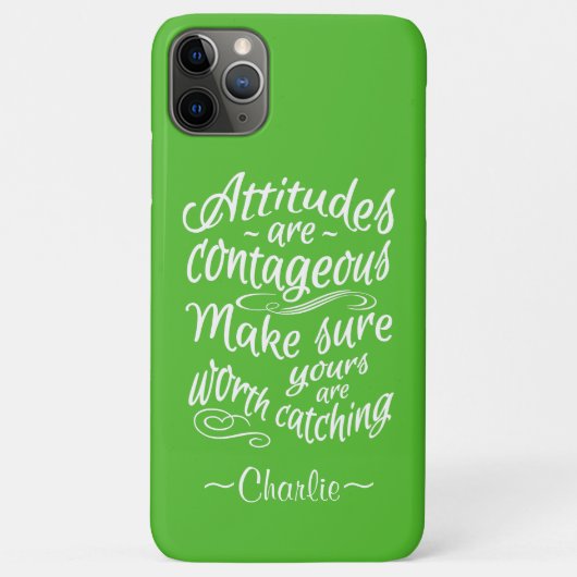 ATTITUDES douanenaam & de gevallen van de kleurent Case-Mate iPhone Case (Achterkant)