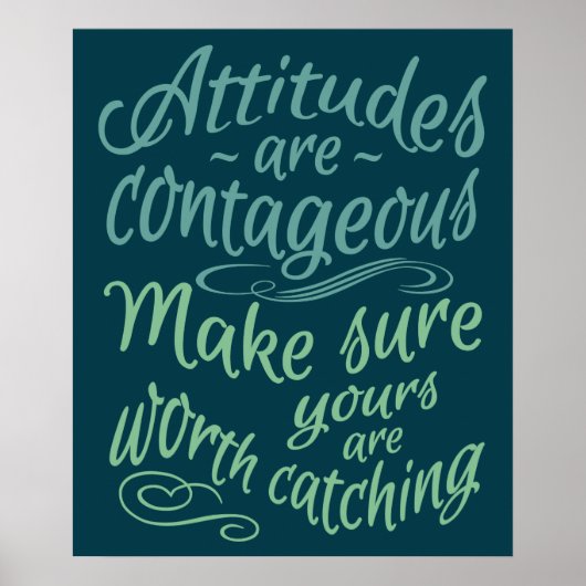 ATTITUDES MOTIVATIE POSTER (Voorkant)
