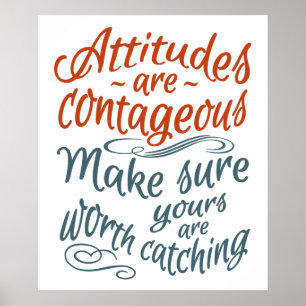 ATTITUDES MOTIVATIE POSTER