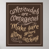 ATTITUDES MOTIVATIE POSTER (Voorkant)