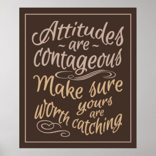 ATTITUDES MOTIVATIE POSTER