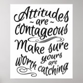 ATTITUDES MOTIVATIE POSTER (Voorkant)