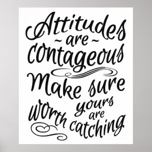 ATTITUDES MOTIVATIE POSTER