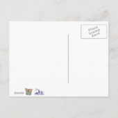 Attitudinous Animals® Lone Star Stier Afstuderen Aankondigingskaart (Achterkant)