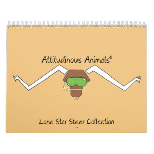 Attitudinous Animals® Lone Star Stier Kalender