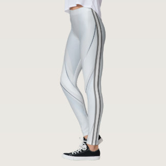Attoni Zilver Geometrisch Patroon Leggings