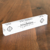  ATTORNEE BIJ RECHTSGEBIED NAAMBORDJE (Zijkant)