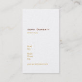 ATTORNEE BIJ WET - Elegant Visitekaartje (Achterkant)