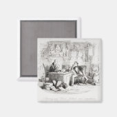 Attorney and Client, fortitude and ongeduldig Magneet (Voorkant / Achterkant)