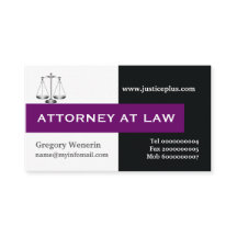 Attorney at law schaal van justitie paarse, zwart