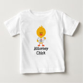 Attorney Chick Baby Long Sleeve T-shirt (Voorkant)