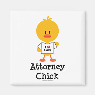 Attorney Chick Magnet