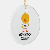 Attorney Chick Ornament (Rechts)