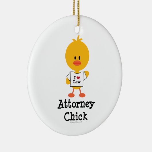 Attorney Chick Ornament (Rechts)