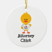 Attorney Chick Ornament (Voorkant)