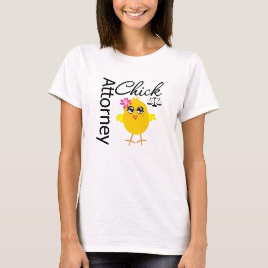 Attorney Chick v1 T-shirt (Voorkant)