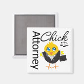Attorney Chick v3 Magneet (Voorkant / Achterkant)