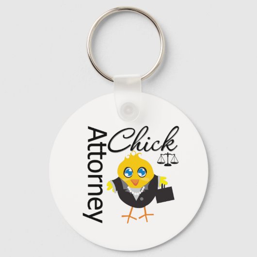 Attorney Chick v3 Sleutelhanger (Voorkant)