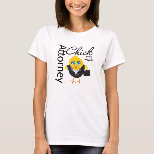 Attorney Chick v3 T-shirt (Voorkant)