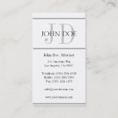 Attorney Columns W/W Visitekaartje (Achterkant)