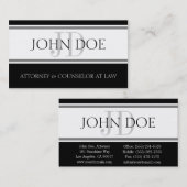 Attorney D Stripe - Available Letterhead - Visitekaartje (Voorkant / Achterkant)
