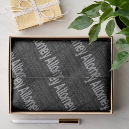 Attorney Extragewoon Tissuepapier (Geschenk)
