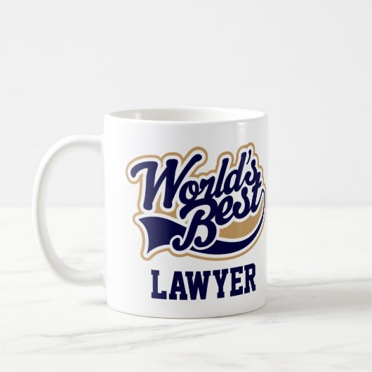 Attorney Gift Worlds Best Lawyer Koffiemok (Links)