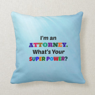 Attorney Humor Kussen