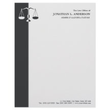 Attorney/Lawyer - Charcoal Gray briefhead