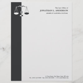 Attorney/Lawyer - Charcoal Gray briefhead Briefhoofd