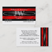 Attorney Lawyer monogram masculine Visitekaartje (Voorkant / Achterkant)