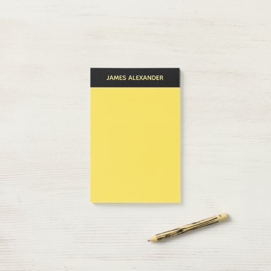 Attorney Legal Yellow Paper Post-it® Notes (Op bureau)