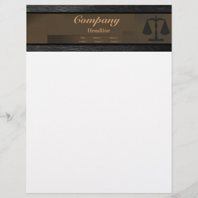 Attorney Letterhead (Voorkant)