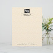 ATTORNEY LETTERHEAD BRIEFHOOFD SJABLOON (Staand voorkant)