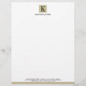 Attorney Letterhead Persoonlijk Briefhoofd (Voorkant)