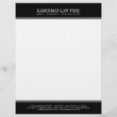 Attorney Letterhead Persoonlijk Briefhoofd (Voorkant)