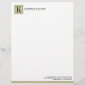 Attorney Letterhead Persoonlijk Briefhoofd (Voorkant)