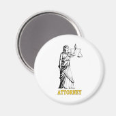 ATTORNEY MAGNEET (Voorkant / Achterkant)