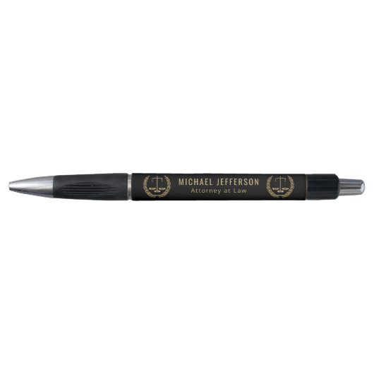 Attorney of Law - Black and Gold Pen (Voorkant)