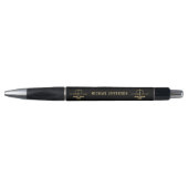 Attorney of Law - Black and Gold Scales Pen (Voorkant)